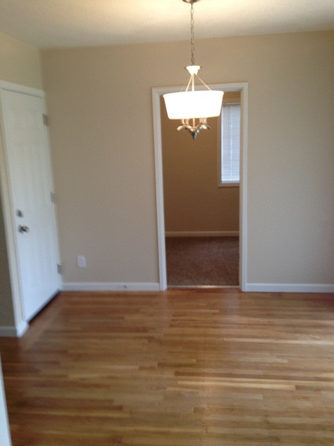 1165 Maple Avenue wood floors doorway