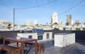 Rooftop deck grill area